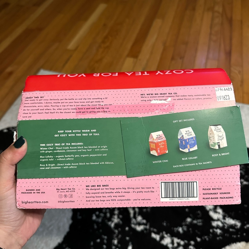 Big Heart Tea Gift Set - Picture 2 of 7